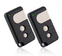 AKVF Set di 2 telecomandi per cancelli da garage compatibili con Chamberlain LiftMaster 84335EML 94335E 4330E 4335EML TX4UNIF per MotorLift ML500 ML700 ML750 ML850 ML1000