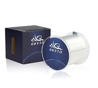 AKVTO - Lenza da pesca monolimero, monofilamento, 500 m - Ultimate Strength Resistant Leader Line Strong Mono, canna da pesca mono 4,5-15,9 kg, bassa e alta visibilità disponibile