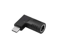 AKYGA Adattatore di ricarica per notebook AK-ND-D02, 65 W, 7,4 x 5,0 mm + pin/USB-C nero