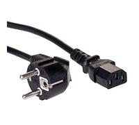 AKYGA AK -01 C PC di Alta qualità Stromkabel, 1,8 m per PC, Stampante, Schermi Nero