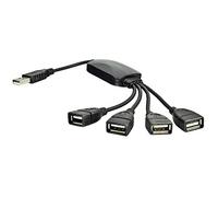 Akyga AK-AD-13 4 porte USB 2.0 femmina hub USB A maschio adattatore