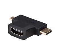 AKYGA AK-AD-23 - Adattatore Mini/Micro HDMI, Presa HDMI su Spina Mini/Micro HDMI