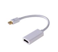Akyga AK-AD-38 cavo video e adattatore 0,15 m HDMI Type A (Standard) Mini DisplayPort Bianco - Nouvo