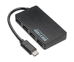 Akyga AK-AD-52 4 porte USB 3.0 Hub attivo USB A 3.0 spina 20 cm adattatore splitter