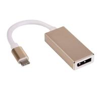 AKYGA AK-AD-56 - Cavo Adattatore da USB C Maschio a DisplayPort Femmina, 15 cm