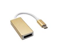 AKYGA AK-AD-56 - Cavo Adattatore da USB C Maschio a DisplayPort Femmina, 15 cm