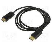 Akyga, Cavo video per DisplayPort y HDMI 2.0 Da DisplayPort a HDMI 2.0 1,8 m