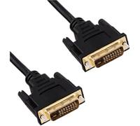 Akyga AK-AV-06 DVI Cavo Spina DVI-D 24+1pol. 1.8 m Nero contatti connettore do