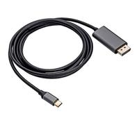 Akyga AK-AV-16 Cavo Spina USB-C®, Spina DisplayPort 1.80 m Nero Cavo USB-C
