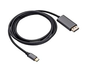 Akyga AK-AV-16 USB-C® Cavo Spina USB-C®, Spina DisplayPort 1.80 m Nero contatt