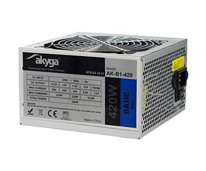 Akyga AK-B1-550 power supply unit 550 W 20+4 pin ATX ATX Grey