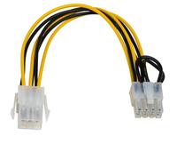 AKYGA AK-CA-07 - Cavo Adattatore PCI-E a 6 Pin su Presa PCI-E a 8 Pin, 20 cm