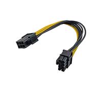 AKYGA AK-CA-07 - Cavo Adattatore PCI-E a 6 Pin su Presa PCI-E a 8 Pin, 20 cm