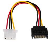 AKYGA AK-CA-11 - Cavo Adattatore da Spina SATA a Presa Molex a 4 Pin, 15 cm