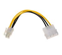 AKYGA AK-CA-12 - Cavo Adattatore Molex Maschio a Presa P4 a 4 Pin, 15 cm