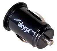 Akyga AK-CH-02 Caricabatterie per auto 10.5 W USB-A Nero