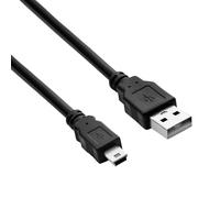 Akyga AK-USB-22 - Cavo Dati e sincronizzazione, Mini USB B 2.0, Spina a 5 Poli, 1 m