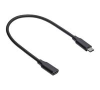 Akyga AK-USB-32 Cavo USB Spina USB-C®, Presa USB-C® 0.30 m Nero