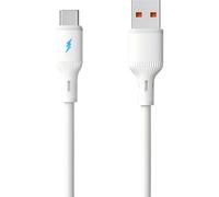 Akyga AK-USB-60 Cavo USB-C Spina USB-A, Spina USB-C® 1.8 m Bianco