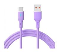 Akyga AK-USB-65 Cavo USB Spina USB-A, Spina USB-C® 1 m Violetto