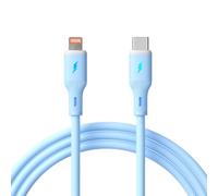 AKYGA AK-USB-72 - Cavo USB C da 1 m, in silicone, 30 W, compatibile con iPhone, iPad, USB 2.0, ricarica rapida, trasferimento dati