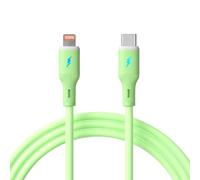 AKYGA AK-USB-73 - Cavo USB C da 1 m, in silicone, 30 W, compatibile con iPhone, iPad, USB 2.0, ricarica rapida, trasferimento dati