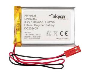 Akyga AKY0638 Pacco batteria x Batteria ricaricabile speciale LP603450 LiPo 3.