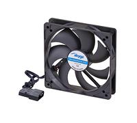 AKYGA AW-12A-BK Ventola 120mm Ventola per PC Molex 12V Nero