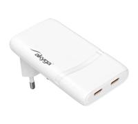 Akyga AK-CH-32 Caricatore USB 65 W USB-C® Bianco