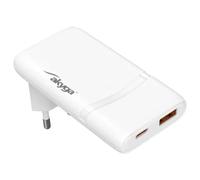 AKYGA Caricatore USB 65 W USB-C®, USB-A Bianco