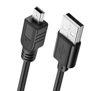 Akyga, Cavo USB per USB mini B Da USB a USB mini B 1,8 m, Nero
