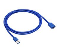 AKYGA AK Cavo di Collegamento Cavo di prolunga USB 3.0/10 Dati/A Maschio/A Femmina 1,8 m Blu