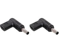 AKYGA Plug for Universal Notebook Adapter AK-ND-C10 USB-C / 4.5 x 3.0 mm dell (Confezione da 2)