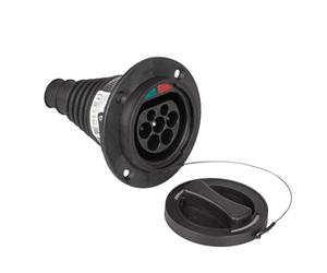 AKYGA Type 2 One Phase Charging Port for Electric Cars AK-SC-E25 32A Male 1-Pase EV Charging Socket