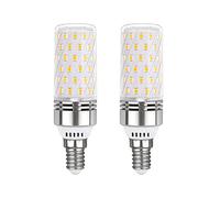 Akynite Lampadina LED E14, luce bianca calda, 3000 K, 12 W, 1350 lm, non dimmerabile, sostituisce lampadina alogena E14 da 100 W, luce a 360 gradi, AC 230 V, pannocchia LED E14, bianco caldo per
