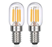 Akynite Lampadina LED T22 E14 per frigorifero luce bianca calda 2700 K AC 230 V