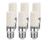 Akynite Lampadine LED Mais E27 12W Luce Fredda 6000K 1450LM, 84 LEDs, E27 100W Alogena Equivalente, Lampadina LED E27 Bianca Fredda per Lampada Plafoniere, non dimmerabile, set di 6