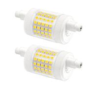 Akynite LED R7S 78 mm, 15 W dimmabile, luce fredda 6000 K, 1500 lm, ricambio AC 220-240 V, per plafoniera, 2 pezzi