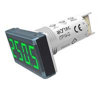akYtec 1842447 ITP14-G - Misuratore digitale da incasso, display di processo universale ITP14 (verde)