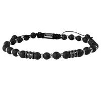 Akzent Bracciale a sfera unisex in argento | lunghezza 19 cm | chiusura magnetica | 100% impermeabile e delicato sulla pelle | Bracelet for Unisex