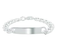 Akzent Bracciale unisex in acciaio inox color argento oro e nero, 100% impermeabile e delicato sulla pelle, Eine Grösse, Acciaio inossidabile