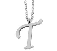 Akzent Collana da donna - Collana di alta qualità con ciondolo da donna in argento, in acciaio inox, 100% impermeabile e delicato sulla pelle