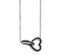 Akzent Collana da donna con ciondolo in acciaio inox color argento, 100% impermeabile e delicato sulla pelle