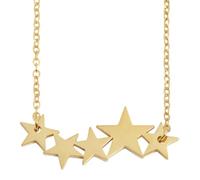 Akzent Collana da donna con ciondolo in acciaio inox color argento, 100% impermeabile e delicato sulla pelle