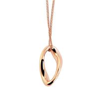 Akzent Collana da donna in acciaio inox con ciondolo, 45 + 5 cm oro rosa