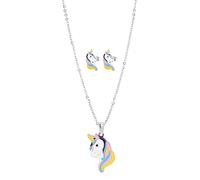 Akzent Collana in acciaio inox unisex in argento, 100% impermeabile e delicato sulla pelle, gioielli unisex