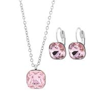 Akzent Collana in acciaio inox unisex in argento, 100% impermeabile e delicato sulla pelle, gioielli unisex