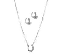 Akzent Collana in acciaio inox unisex in argento, 100% impermeabile e delicato sulla pelle, gioielli unisex