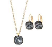 Akzent Collana in acciaio inox unisex in oro, 100% impermeabile e delicato sulla pelle, gioielli unisex