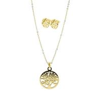 Akzent Collana in acciaio inox unisex in oro, 100% impermeabile e delicato sulla pelle, gioielli unisex